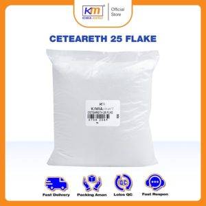 Ceteareth 25 Flake / Serpihan Bahan Pomade Waterbase 1Kg / Ceteareth 25 Cosmetic Grade