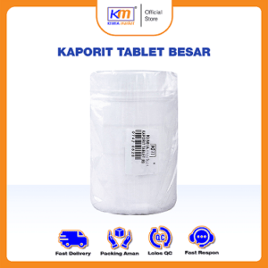 Kaporit Tablet Besar 90% / Kaporit Tablet Besar 1 kg atau 5 Tablet Besar / Penjernih Air Kotor dan Bau
