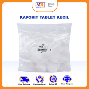 Kaporit Tablet Kecil Kadar 90% Ukuran 1 kg / Kaporit Tablet Kecil Ukuran 1 kg / Penjernih Air Kotor Bau