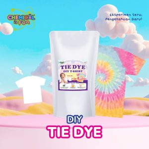 DIY Kaos Tie Dye Free T-Shirt – Kreatif, Unik & Fun Art Project Chemical Is Fun