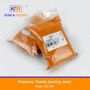 PEWARNA TEXTILLE 100GRM Kuning Mas