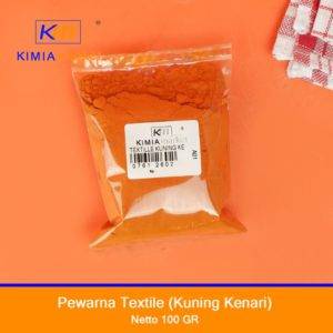 PEWARNA TEXTILLE 100GRM Kuning Kenari
