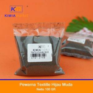 PEWARNA TEXTILLE 100GRM Hijau Muda