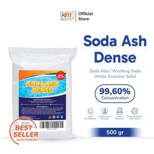 Soda Ash Dense - Laundry Booster / Washing Soda Pembersih dan Penjernih / Natrium Karbonat / Soda By Kimiamarket.id