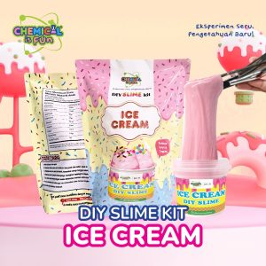 DIY Slime Ice Cream Caerol – Seru, Lembut & Kreatif Chemical Is Fun