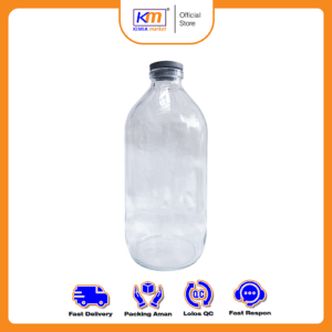 Botol kaca Asi 500ml -KC04