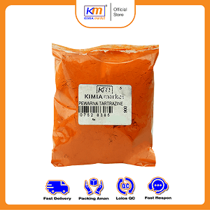 PEWARNA FOOD OIL TARTRAZINE 100GR