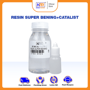 Resin Super Bening 108 Ukuran Mini/ Resin plus katalis / Resin Penambal Bocor / Resin Serbaguna / Resin DIY