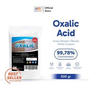 Oxalid Acid 500gr - Pembersih Kamar Mandi Ampuh Anti Ribet Menghilangkan Noda / Osasir By Kimiamarket.id