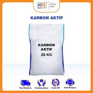 Karbon Aktif Filtrasi Air berat 1 Zak 25KG